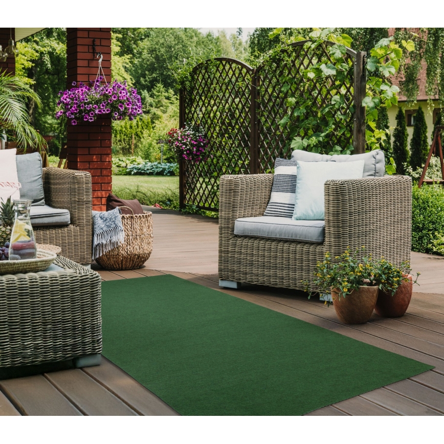 Umelý trávnikový koberec PEMBA 100x200 cm 7 mm zelený