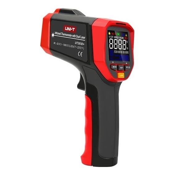 Uni-T - Infračervený bezkontaktný teplomer 1x9V 6LR61 1300°C