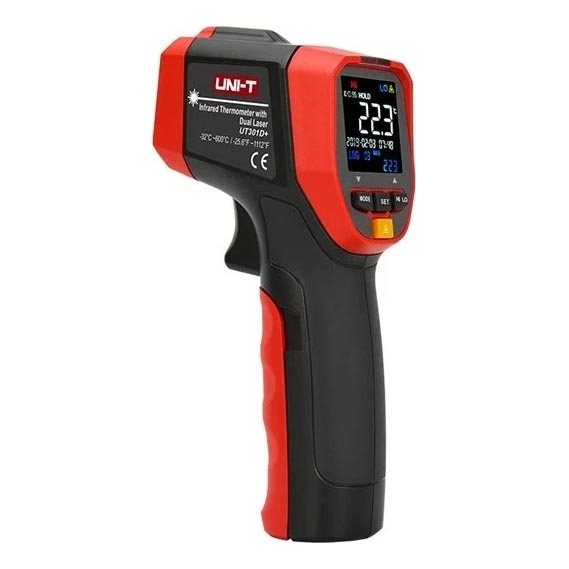 Uni-T - Infračervený bezkontaktný teplomer 1x9V 6LR61 600°C