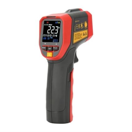 Uni-T - Infračervený bezkontaktný teplomer 1x9V 6LR61 600°C
