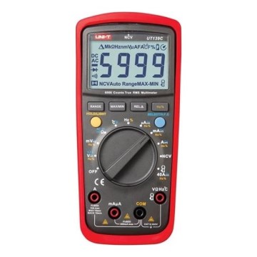 Uni-T UT139C - Multimeter 2xAA batérie