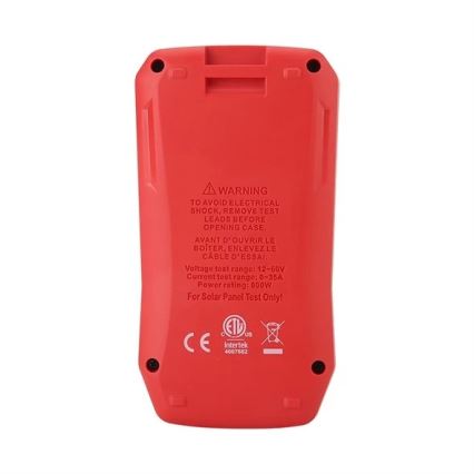 Uni-T UT673PV - Solárny multimetr MPPT