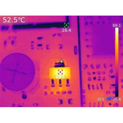 Uni-T UTi730V - Termálna kamera 5200 mAh 640x480px IP54