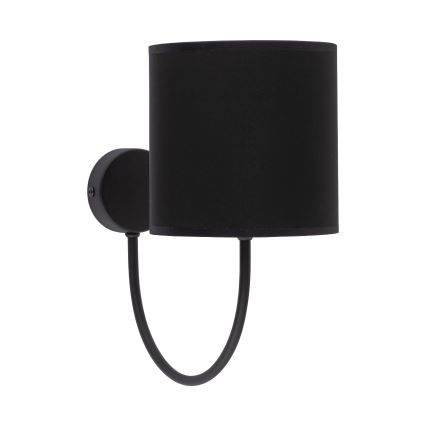 Univerzálne náhradné tienidlo WALEC E27 Ø 16 cm čierna/zlatá