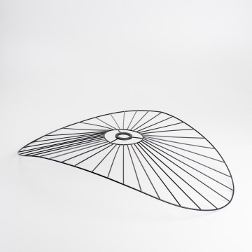 Univerzálne tienidlo CURITIBA 60x80 cm čierne