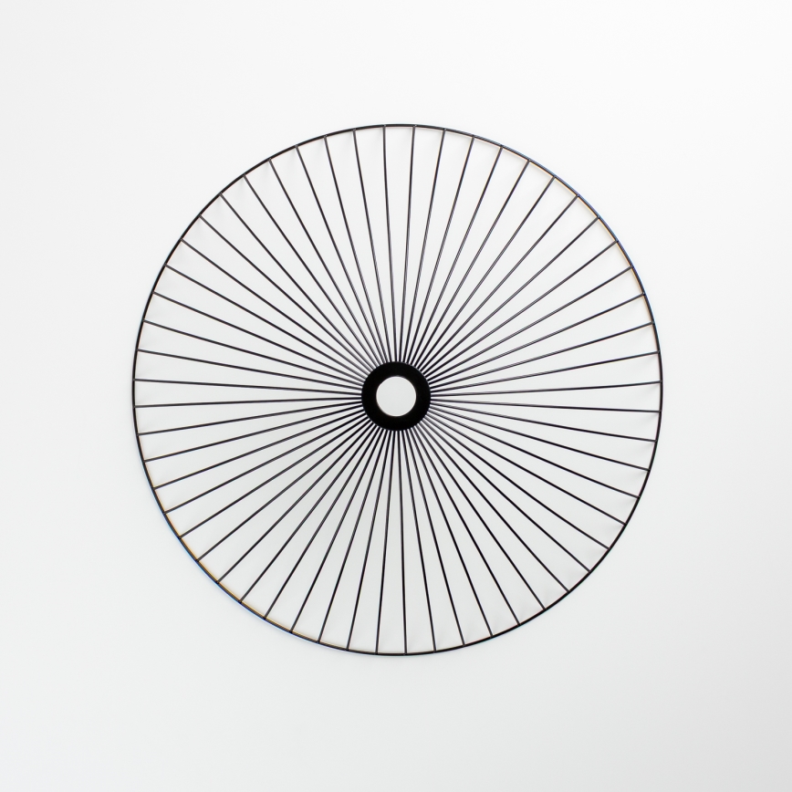 Univerzálne tienidlo CURITIBA pr. 60 cm čierna