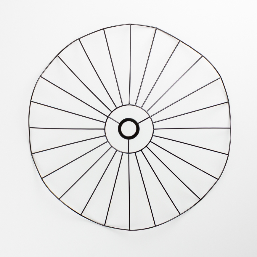 Univerzálne tienidlo CURITIBA pr. 60 cm čierne