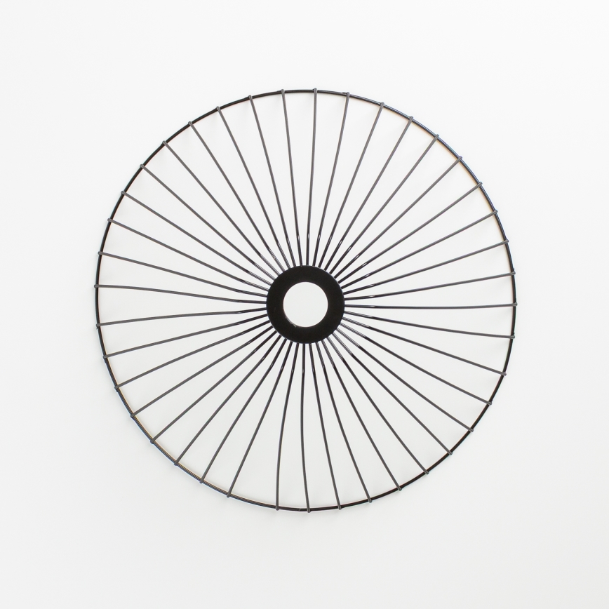 Univerzálne tienidlo CURITIBA, priemer 45 cm, čierne