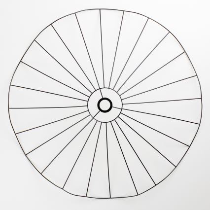 Univerzálne tienidlo CURITIBA, priemer 80 cm, čierne