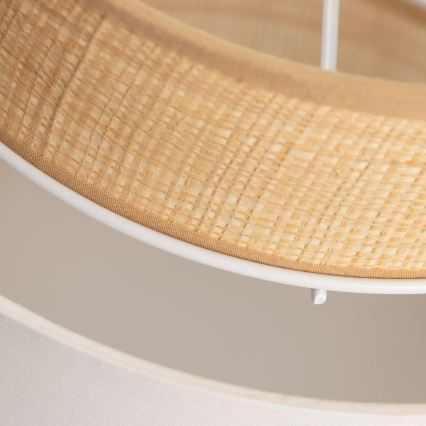 Univerzálne tienidlo KERIA pr. 30 cm béžové/biele