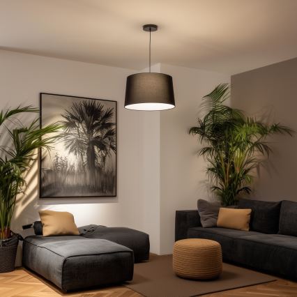 Univerzálne tienidlo KERIA pr. 45 cm čierne