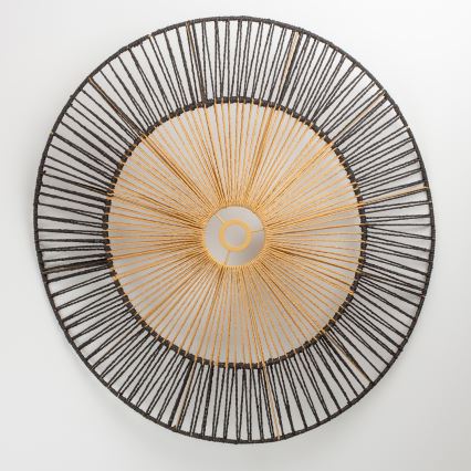 Univerzálne tienidlo KERIA, priemer 100 cm, hnedé/čierne