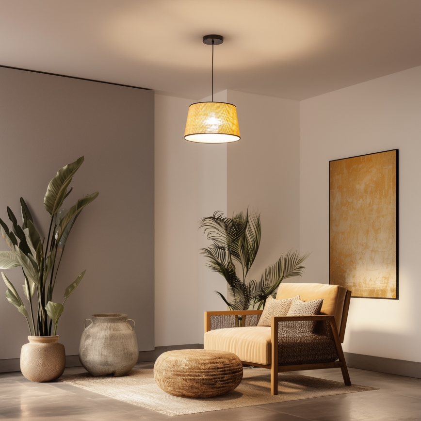 Univerzálne tienidlo KERIA, priemer 35 cm, béžové