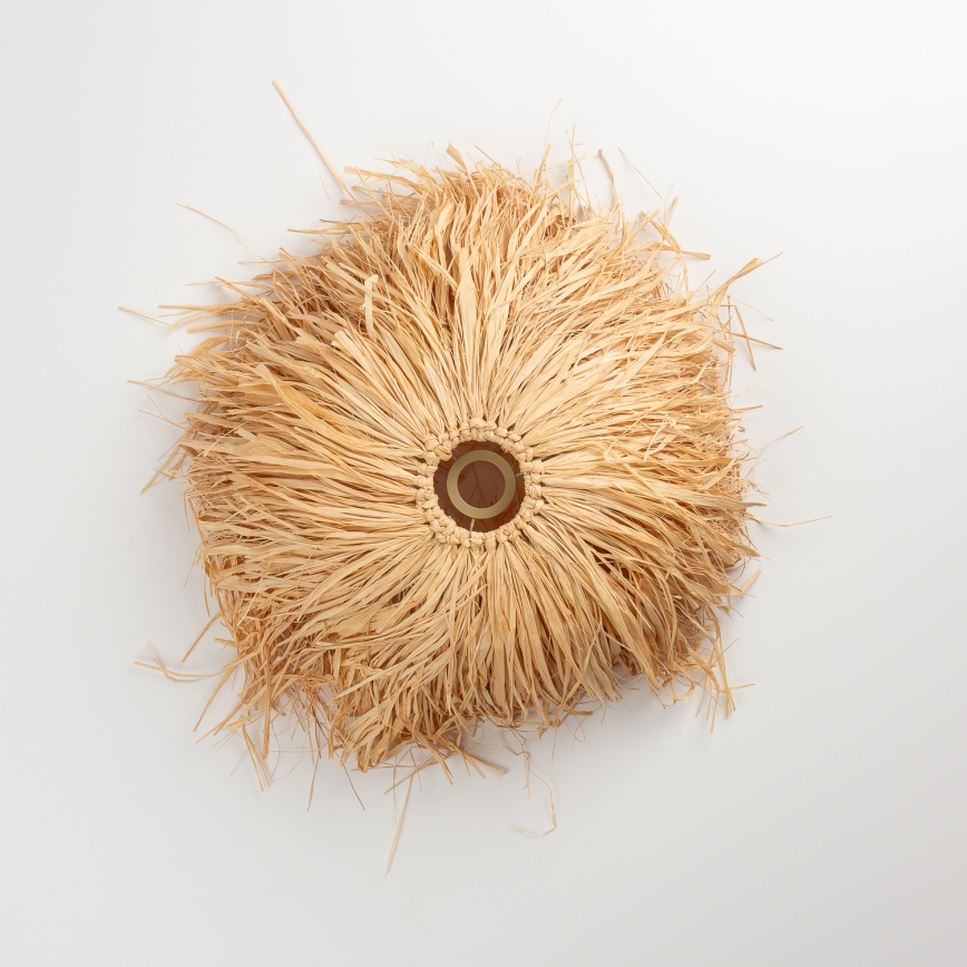 Univerzálne tienidlo KERIA, priemer 40 cm, hnedé