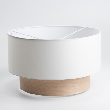 Univerzálne tienidlo KERIA, priemer 50 cm, biela/hnedá