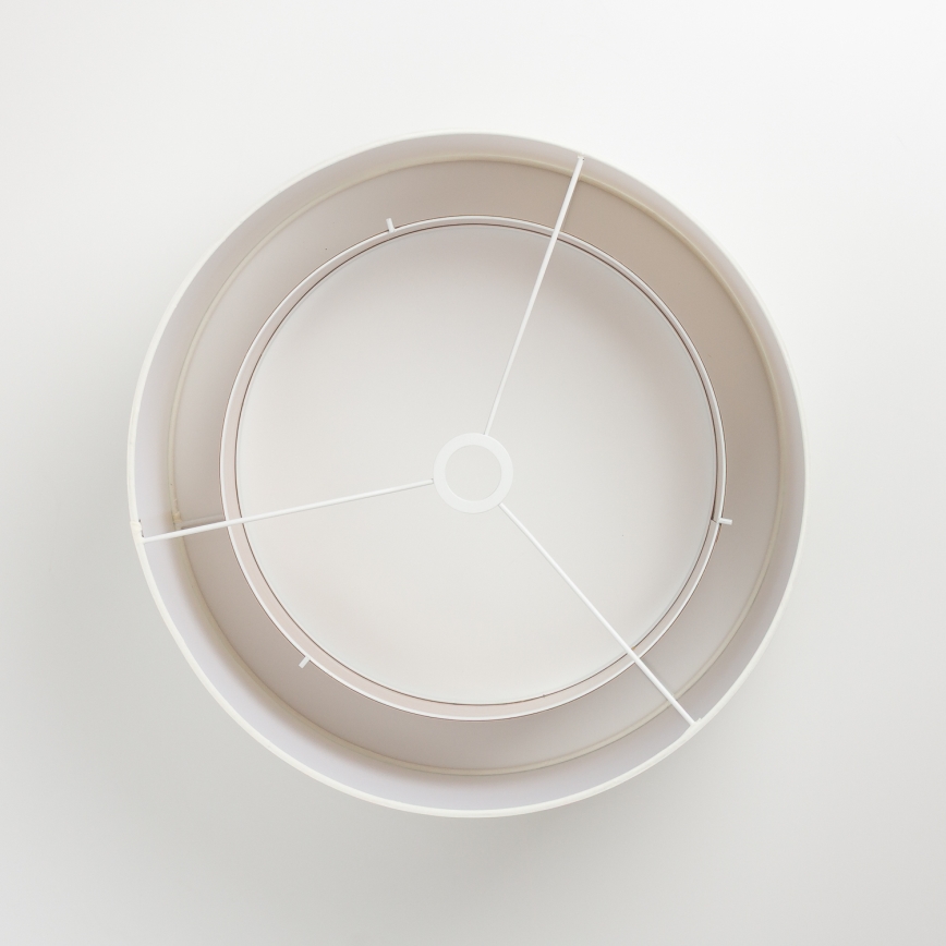 Univerzálne tienidlo KERIA, priemer 50 cm, biela/hnedá