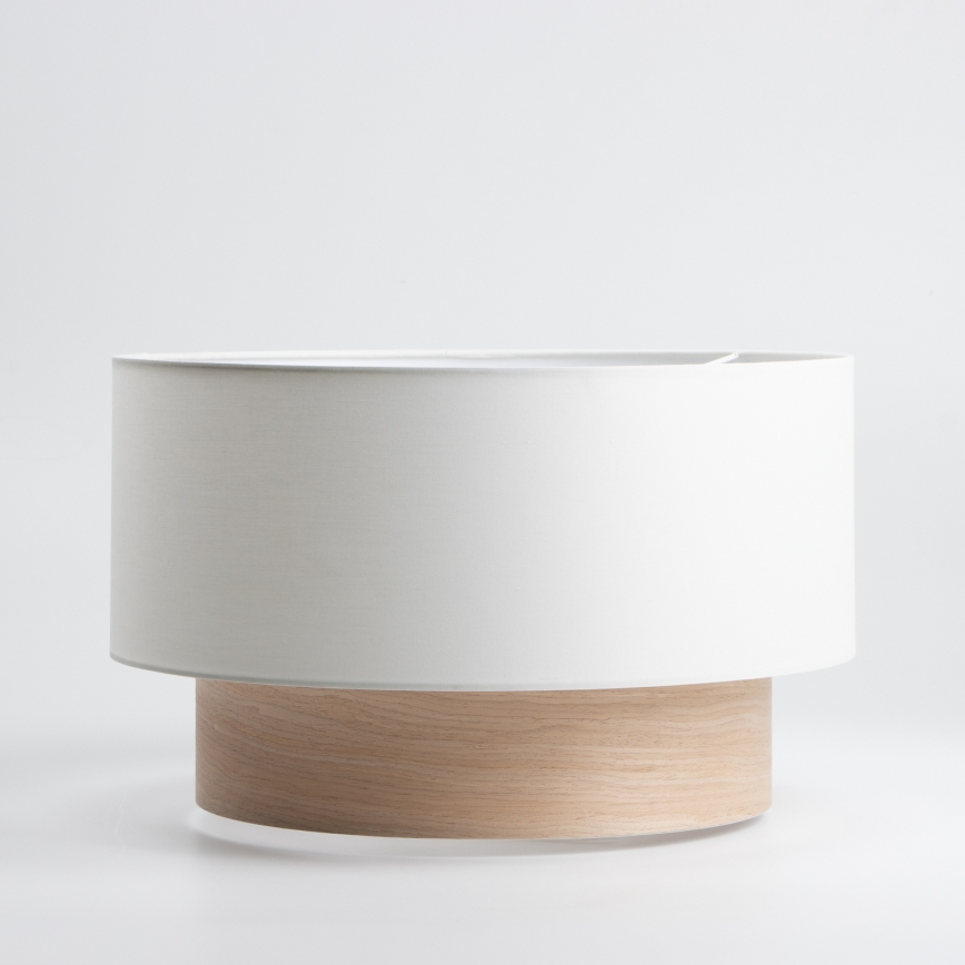 Univerzálne tienidlo KERIA, priemer 50 cm, biela/hnedá