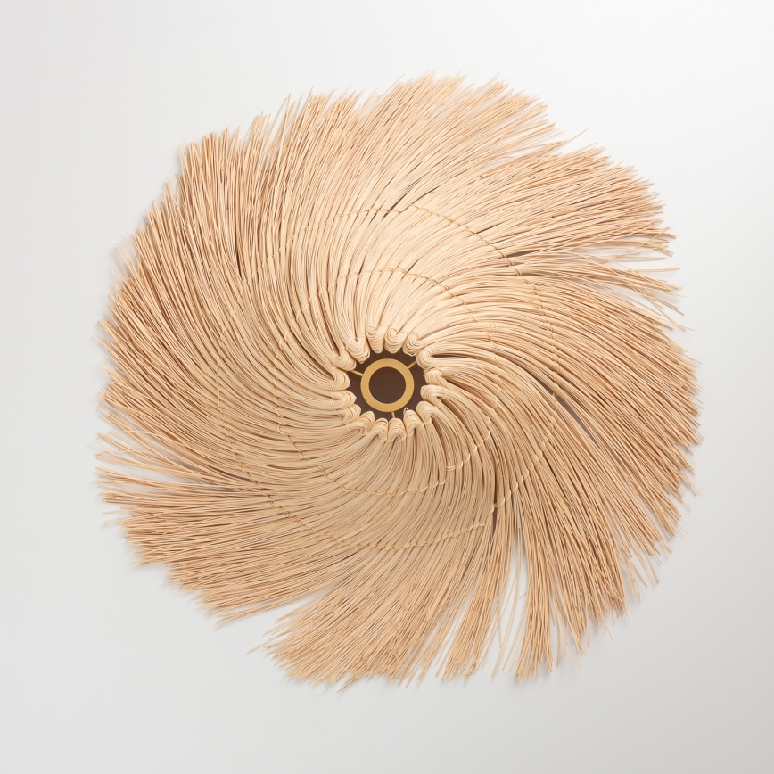 Univerzálne tienidlo KERIA, priemer 70 cm, béžové