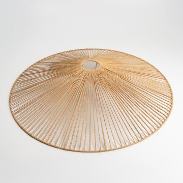 Univerzálne tienidlo KERIA, priemer 90 cm, hnedé