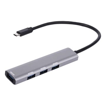 USB-C hub 4 v 1 s Power Delivery 100 W