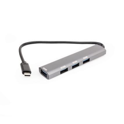 USB-C hub 4 v 1 s Power Delivery 100 W