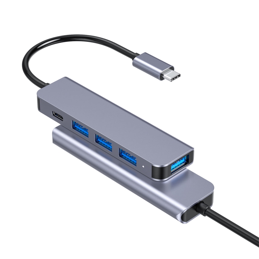 USB-C rozbočovač 5 v 1 s Power Delivery 100 W