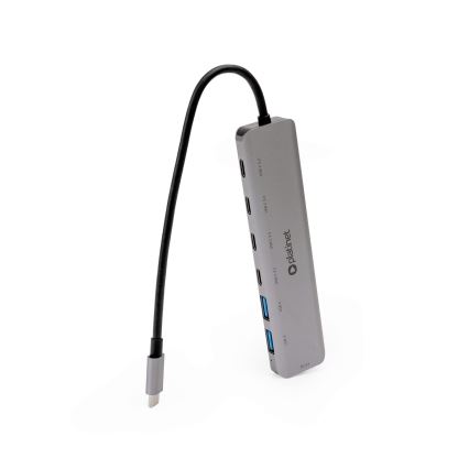 USB-C rozbočovač 7 v 1 s Power Delivery 100 W