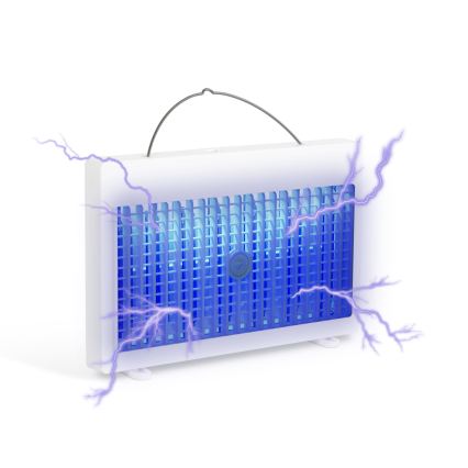 UV Nabíjací lapač hmyzu 1200 mAh/5V biely
