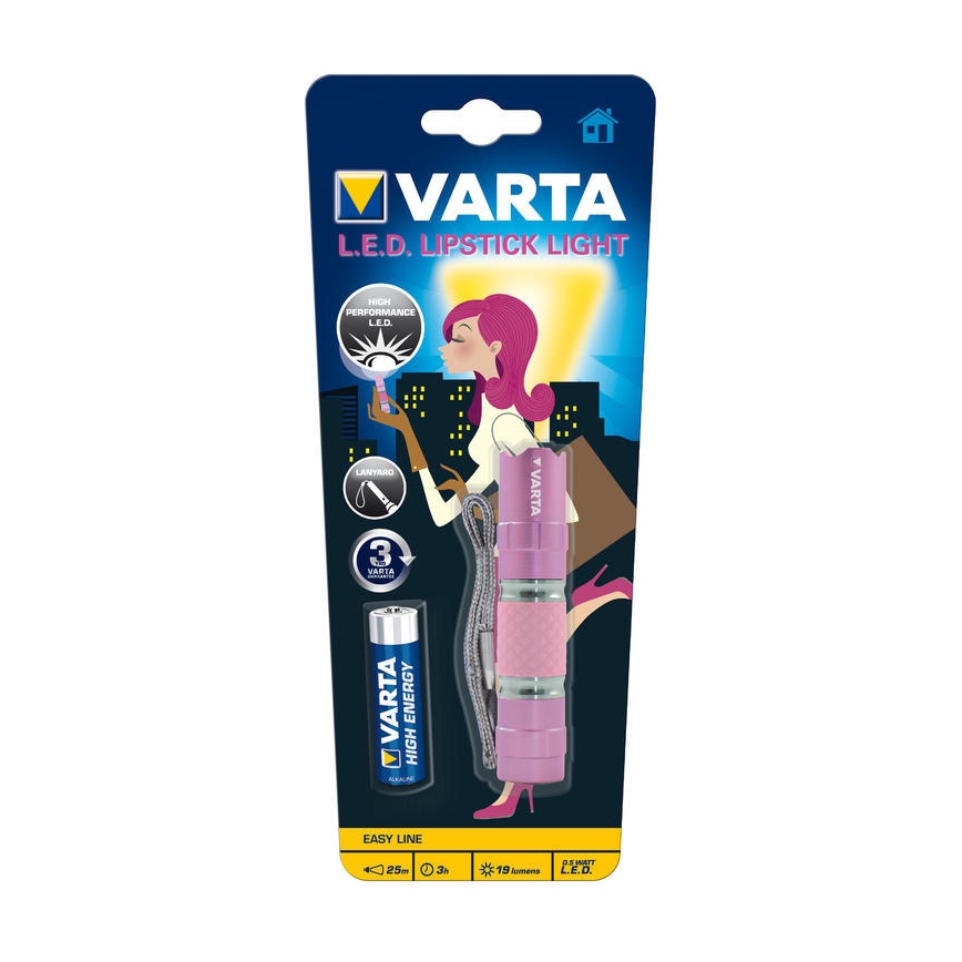Varta 16617101421 - LED Baterka LIPSTICK LED/1xAA