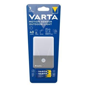 Varta 16634101421 - LED Campingová baterka so senzorom LED/3xAAA IP44