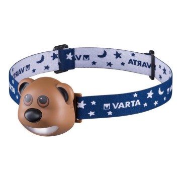 Varta 17500 - LED Detská čelovka BEAR LED/3xAAA Varta 17500 - LED Detská čelovka BEAR LED/3xAAA