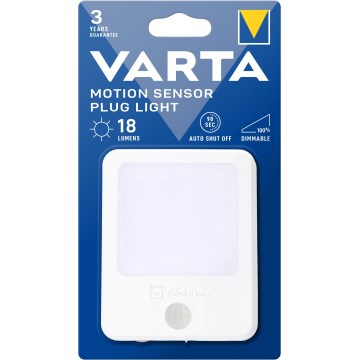 Varta 18624101401 - LED Stmievateľné nočné svetlo so senzorom LED/230V