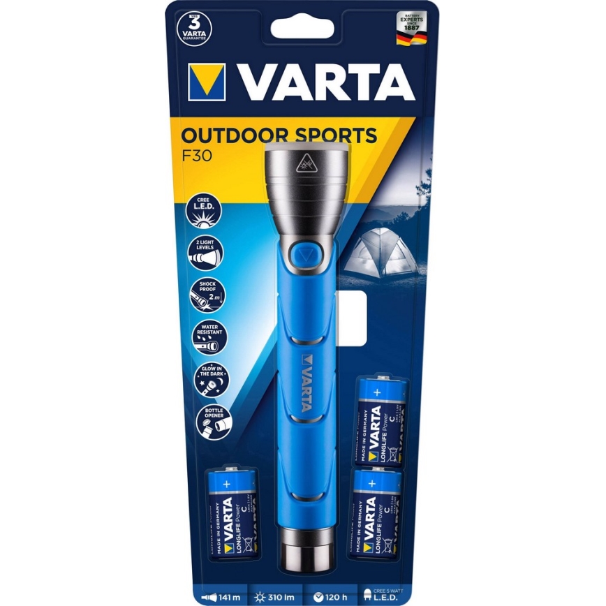 VARTA 18629 - LED Baterka LED/5W/3xC