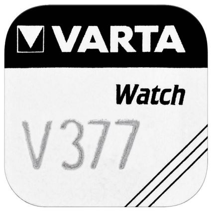 Varta 3771 - 1 ks Striebrooxidová gombíková batéria V377 1,5V