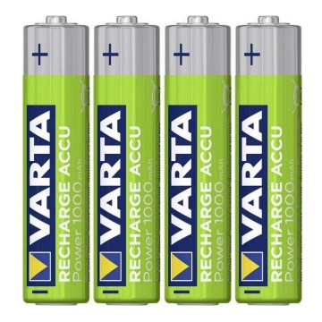 Varta 5703301404 - 4 ks Alkalická batéria RECHARGE  AAA  1,2V