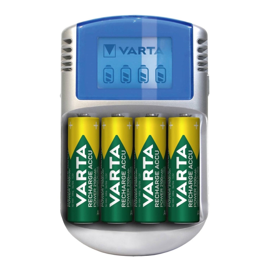 Varta 57070201451 - LCD Nabíjačka batérií 4xAA/AAA 2600mAh 5V