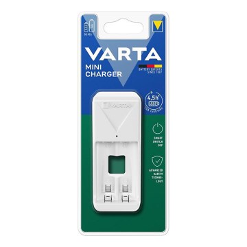 Varta 57656101401 - Nabíjačka batérií 2xAA/AAA 230V