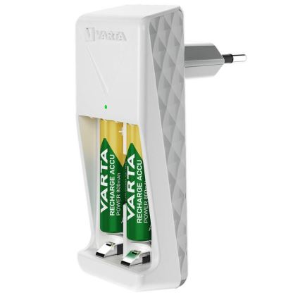 Varta 57656101451 - Nabíjačka batérií 2xAA/AAA 2100 mAh 230V