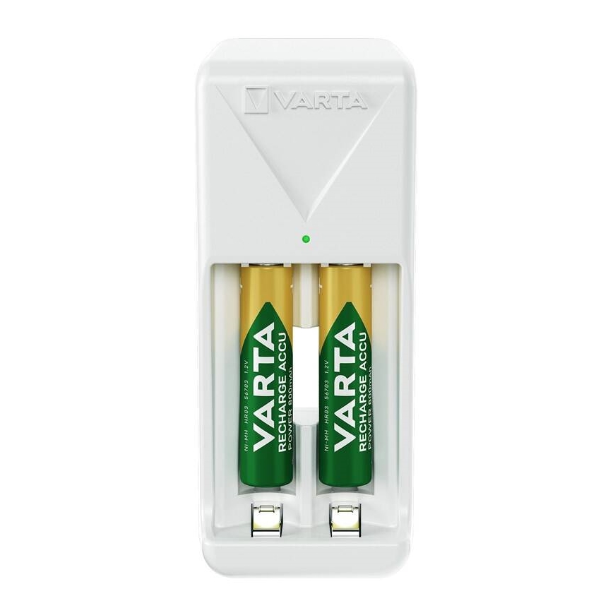 Varta 57656201421 - Nabíjačka batérií 2xAA/AAA 800 mAh 230V