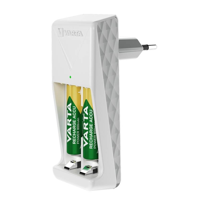 Varta 57656201421 - Nabíjačka batérií 2xAA/AAA 800 mAh 230V