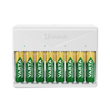 Varta 57659101401 - Nabíjačka batérií 8x AA/AAA 5V