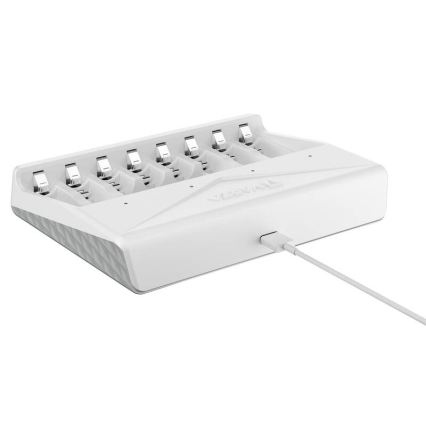Varta 57659101401 - Nabíjačka batérií 8x AA/AAA 5V