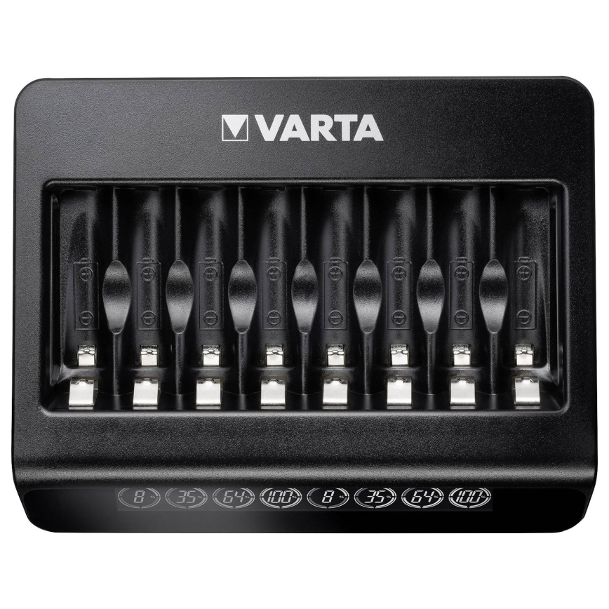 Varta 57681 - LCD Smart nabíjačka 8xAA/AAA nabíjanie 2h
