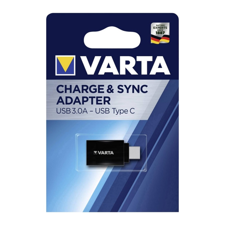 Varta 57945101401 - Adaptér z USB 3.0 typu A na USB-C