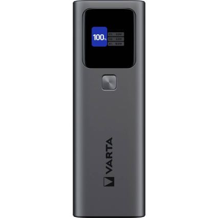 Varta 57984101111 - Powerbanka s LED displejom Power Delivery 27000 mAh/140W/3,7V