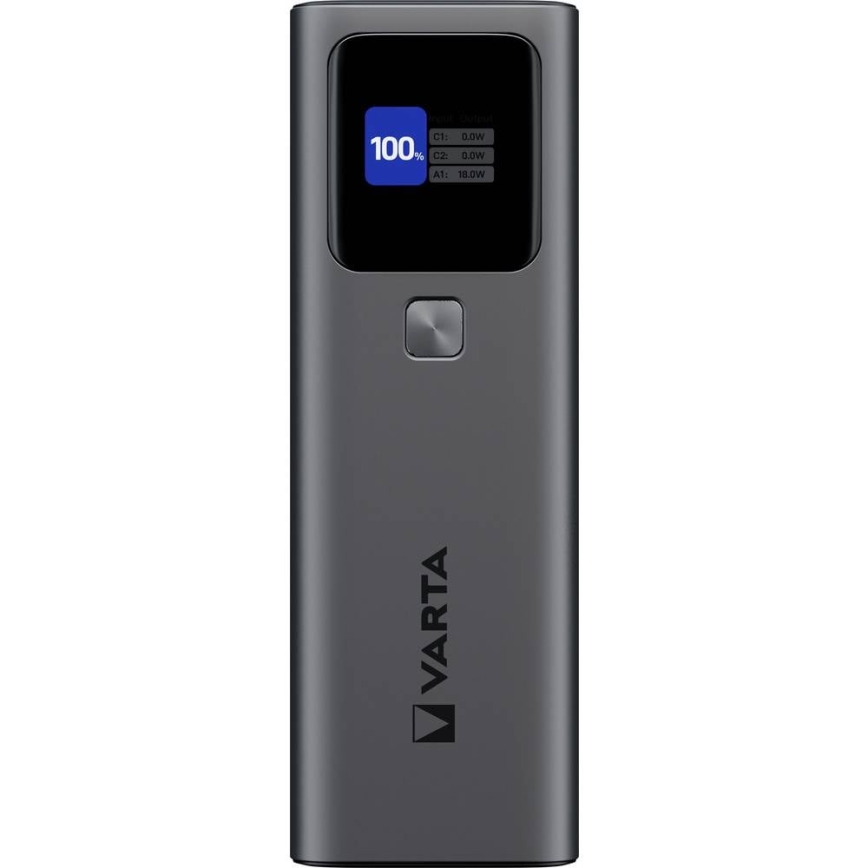 Varta 57984101111 - Powerbanka s LED displejom Power Delivery 27000 mAh/140W/3,7V