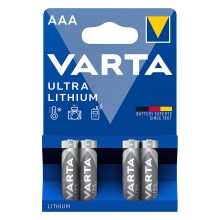 Varta 6106301404 - 4 ks Líthiová batéria ULTRA AA 1,5V