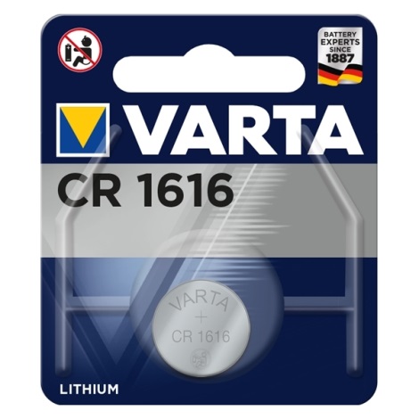 Varta 6616 - 1 ks Lithiová batéria CR1616 3V