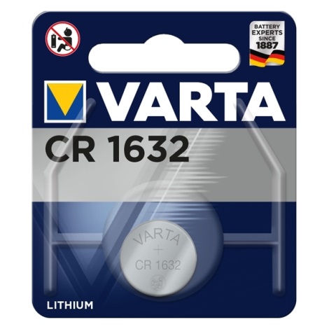 Varta 6632 - 1 ks Lithiová batéria CR1632 3V