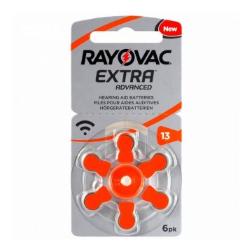 Varta Rayovac 40000 - 6 ks Batéria do naslúchadiel 13 1,45V Varta Rayovac 40000 - 6 ks Batéria do naslúchadiel 13 1,45V